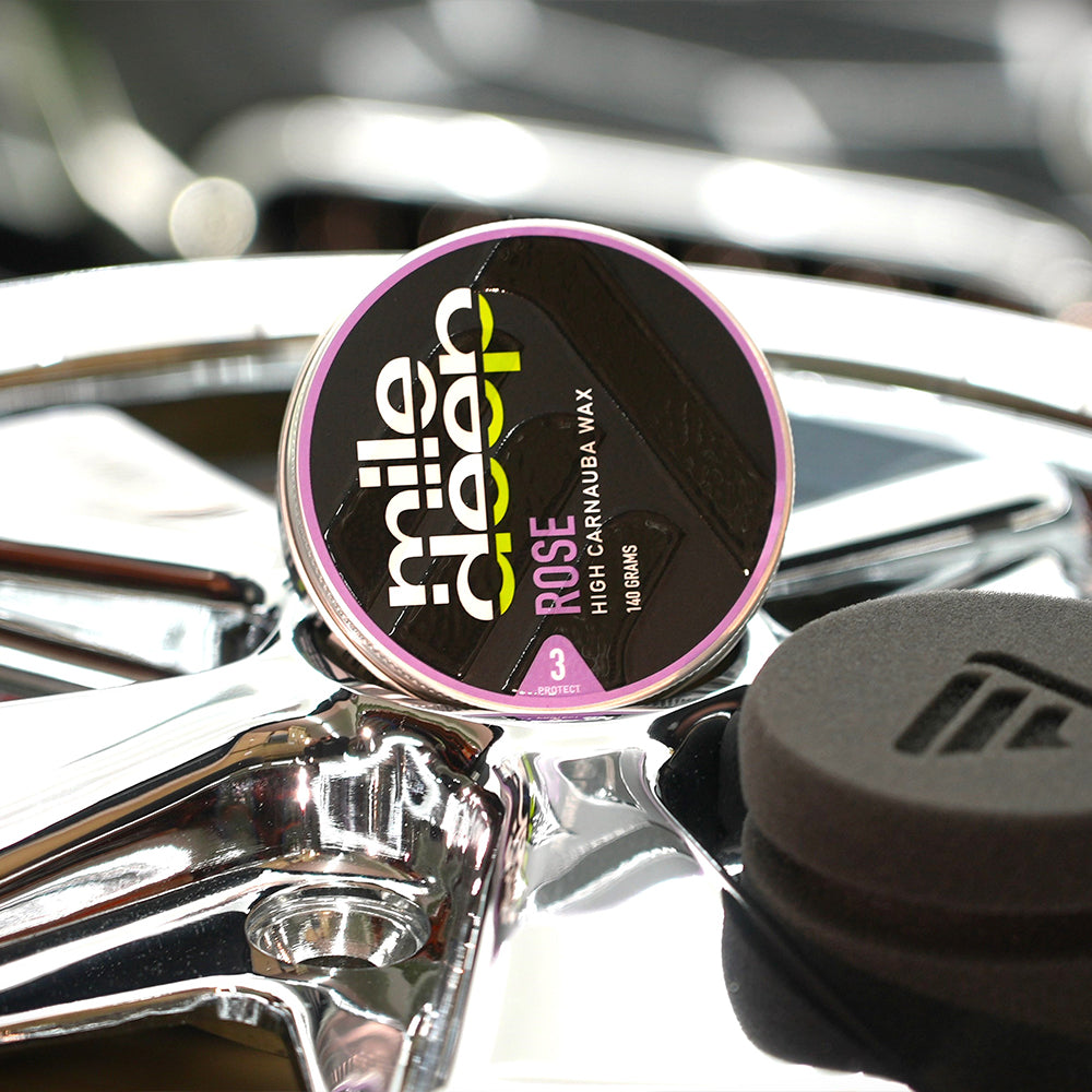 rose high carnauba car wax